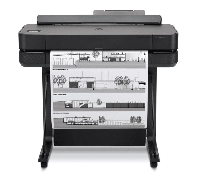 HP DesignJet T650 24″ – plotter / storformatprinter fra Frankering & Kopiservice